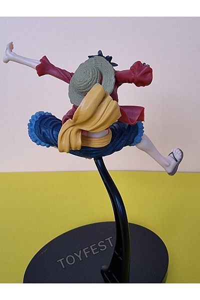 TOYFEST تمثال لعبة شخصيات الرسوم المتحركة ون بيس مونكي دي لوفي موديل 2 - 17 سم