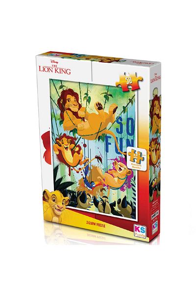 TOYFEST ليون كينج - 50 قطعة شتوية
