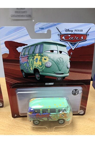 CARS 2022 Yeni Disney Fillmore Tekli Metal Araba