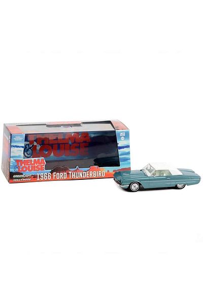 TOYFEST الضوء الأخضر 1:43 ثيلما ولويز 1966 فورد ثندربيرد
