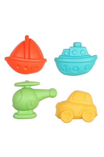 TOYFEST 4-Piece Sand Mold - Vehicles