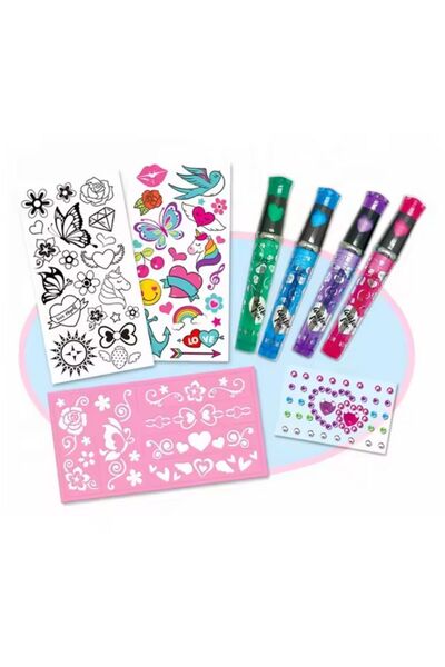 TOYFEST Tokidas Body Tattoo Art Set - Body Art Tattoo
