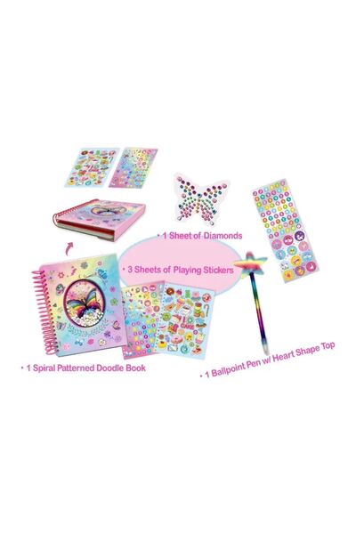 TOYFEST Tokidas Doodle Emo Spark Set - Stickered Daily Pen and Memory Book