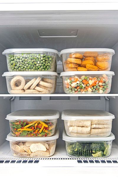 BRAMBLE LIFE 4 Pieces Transparent Refrigerator and Storage Container Set - 3.2 Lt Leakproof Rectangular