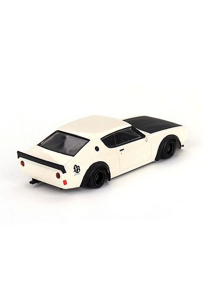 TOYFEST ميني جي تي 1/64 نيسان سكاي لاين كينميري ليبرتي ووك أبيض