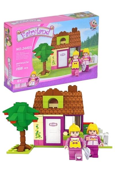 TOYFEST مجموعة مكعبات ليجو الجنية 156 قطعة