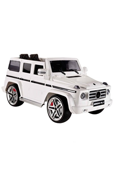 TOYFEST Uzaktan Kumandalı Jeep 12 Volt Akülü Araba Sedef Beyaz