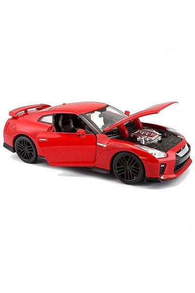 TOYFEST سيارة موديل Bburago 1:24 Nissan GT-R 2017