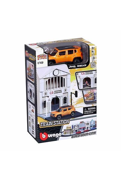TOYFEST مجموعة لعب Bburago City Street Fire City