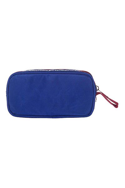 Dönmezler Polo Pen Bag Blue Double Eyed Pen Holder