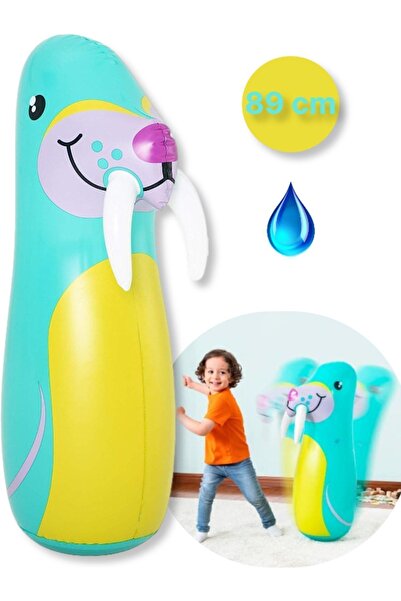 TOYFEST Hayvan Figürlü Sulu Hacı Yatmaz Deniz Aslanı Model 89 cm