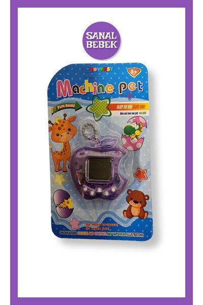 TOYFEST Nostaljik Sanal Bebek ( Virtual Pets ) - Mor Elma