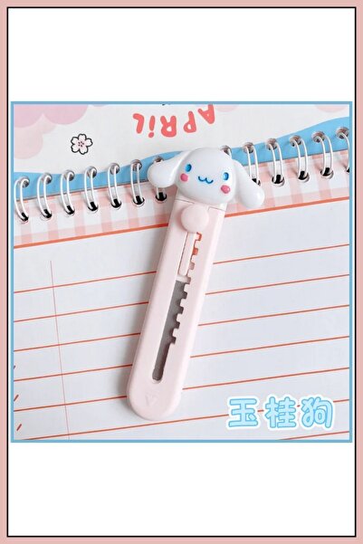 TOYFEST Sandai Cinnamoroll Figürlü Mini Maket Bıçağı Falçata - 5 cm