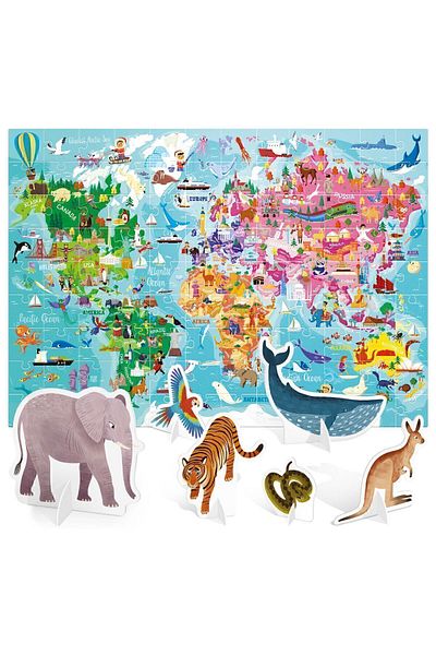 CARIOCA Giant Puzzle 26258 - Headu World Tour