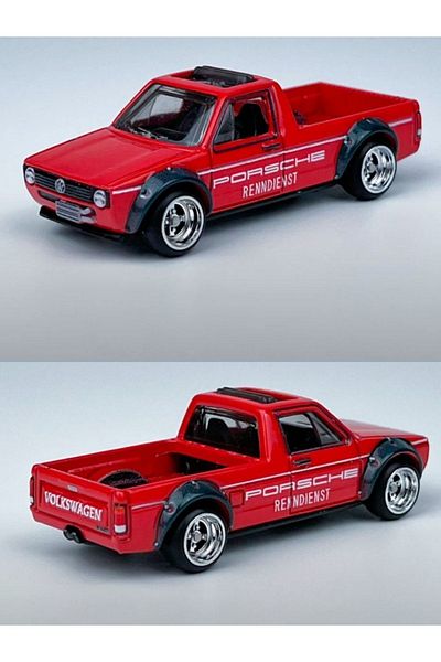 TOYFEST عربة فولكس فاجن كادي المميزة - عربة معدنية مصبوبة - 1:64 GJT68