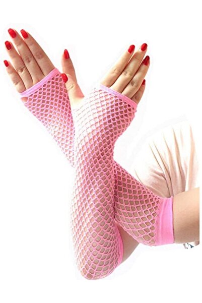 TOYFEST Long Mesh & Knitted Gloves (1 Pair)