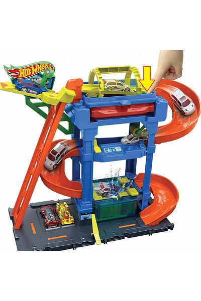 TOYFEST مجموعة لعب غسيل السيارات