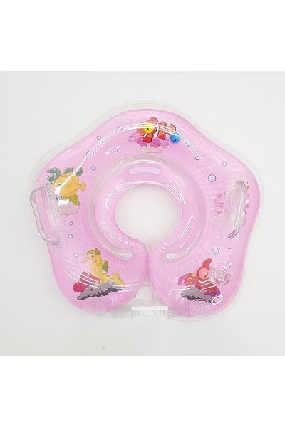 Beyaz At Bermuda Baby Swimming Pool Neck Ring 37 Cm - Pink