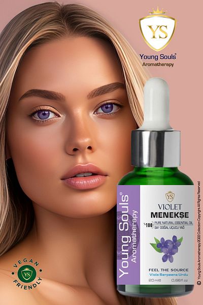 YOUNG SOULS Aromatherapy Violet Essential Oil Violet Essential Oil 20 ml