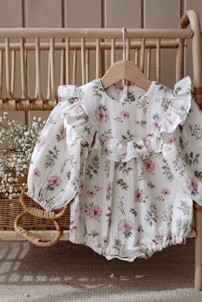 Angeline Organik Pamuk Müslin Romper