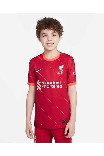 Nike Liverpool FC 2021-2022 Stadium Home Kids Jersey
