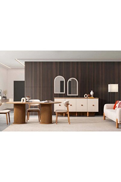 Ukbe Sofa Bohem 2'li Yemek Masası Sandalyesi