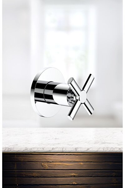 Roca AQUA CROSS ANKASTRE (STOP VALF) ARA MUSLUK, KROM, İÇ SET DAHİL