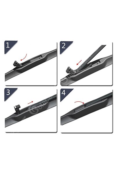 Rbw Hybrid Ön Silecek Takımı Toyota Corolla 2018-2021 ile uyumlu