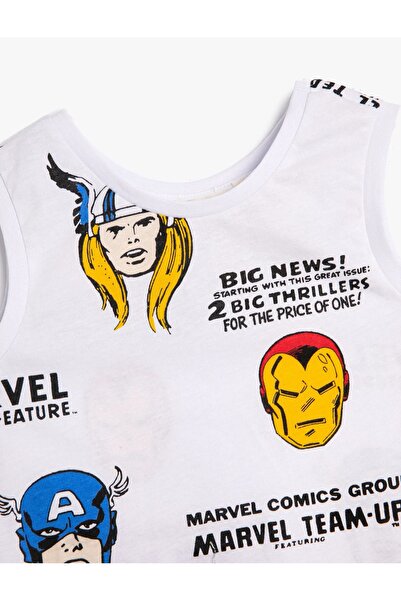 Koton Boy's Printed Sleeveless Tank Top