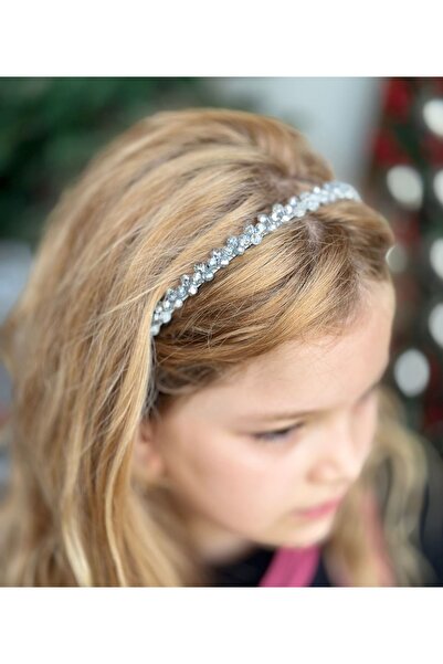 QUEEN AKSESUAR Trend Moda - Μεταλλικό στέμμα 3 σειρών με πολυτελή κρύσταλλο κ...