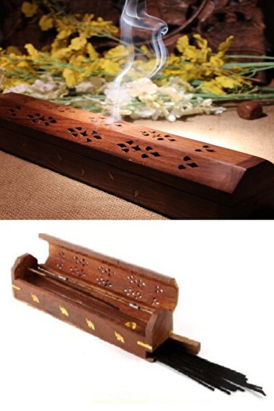 Ax Axentia Ahşap Tütsü Tabutu Tütsülük