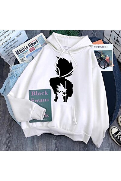 Massgai Світшот з капюшоном Goku, унісекс, оверсайз - 3 нитки