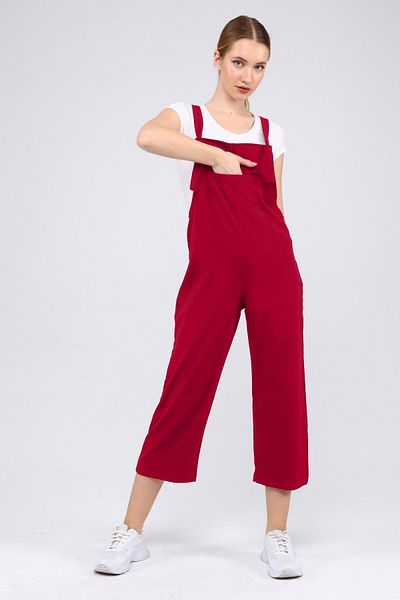 Palena Plnl6107 - Claret Red Women's Salopet