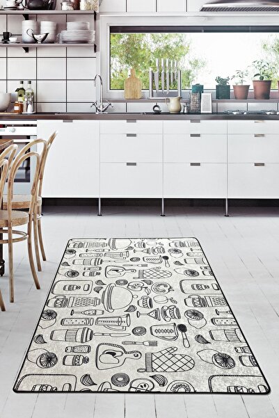 Chilai Home Cozinha Yıkanabilir Mutfak Halısı Djth
