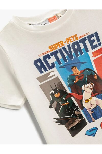 Koton Baby Boy Super Pets T-Shirt