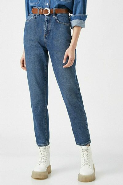 DRC trend Pantaloni Bella Blue Mom Jean