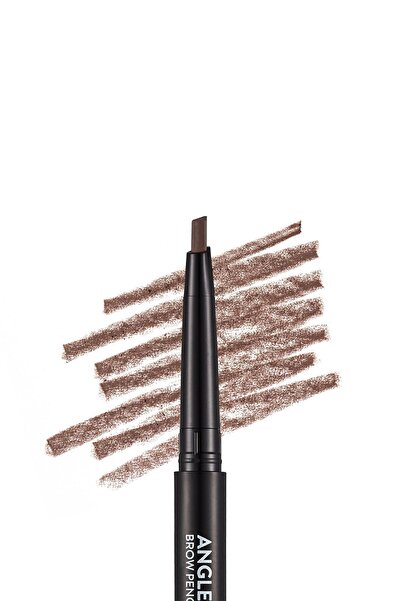 Flormar Kaş Kalemi & Fırçası - Angled Brow Pencil Brown 8690604572052