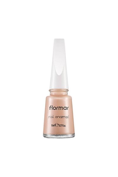 Flormar High Pigmented Shiny Nail Polish -Nail Enamel- 246 Cream Silk New- 8682536035811