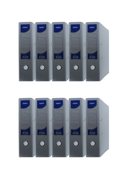 Noki Folder lat din plastic (56411-010) Pachet alb de 10