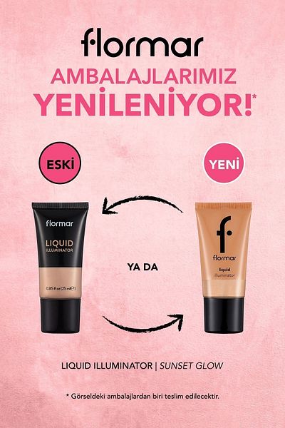 Flormar Doğal Işıltı Veren Aydınlatıcı Makyaj Bazı (ORTA TON)-liquid Illuminator-002 - 8690604534753