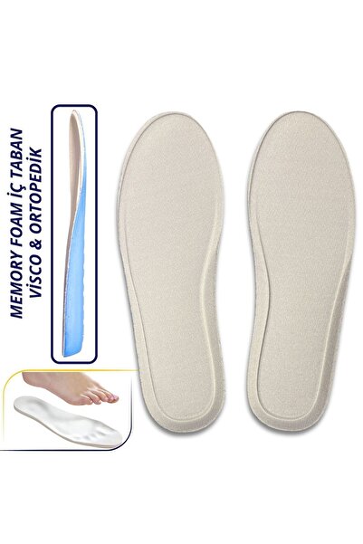 YeferStore Memory Foam Hafızlı Ayakkabı Tabanı, Visco Konfor Rahat Spor Taban...