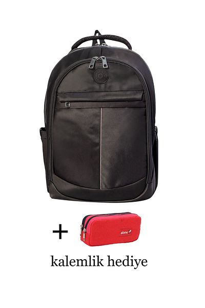 Alone Rucsac de școală model 7510 negru - rezistent la apă