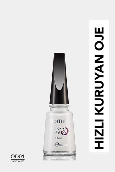 Flormar Oje - Quick Dry Nail Enamel Qd01 8690604233953