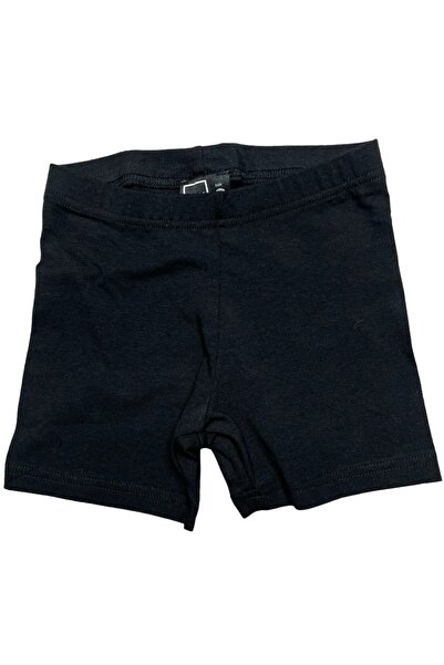 Cloise Black Children's Shorts Leggings Cotton and Lycra Stretchy