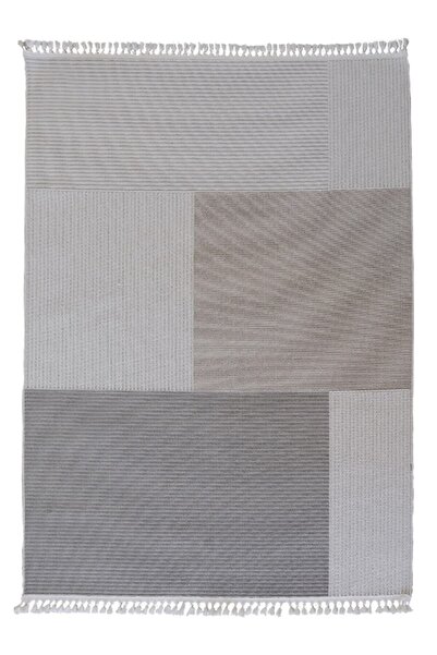 Dolce Vita Halı Macau 587 Square Halı Iskandinav Tarz Saçaklı Modern Salon Ot...