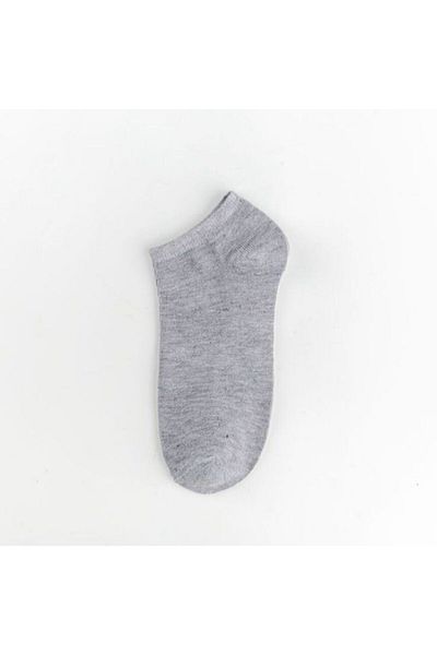 UygunHep Σετ 6 Unisex Γκρι Βαμβακερές άνετες κάλτσες υψηλής ποιότητας