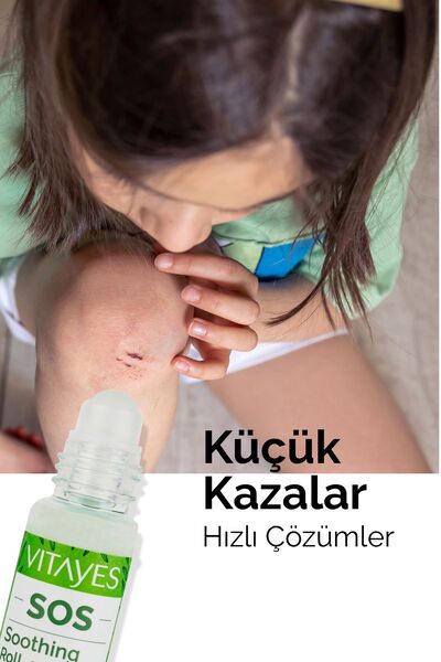 VITAYES Yüz Temizleme Jeli Cilt Problemlerini SOS Onarıcı Doğal Çay Ağacı Özlü Serum Avantajlı Set