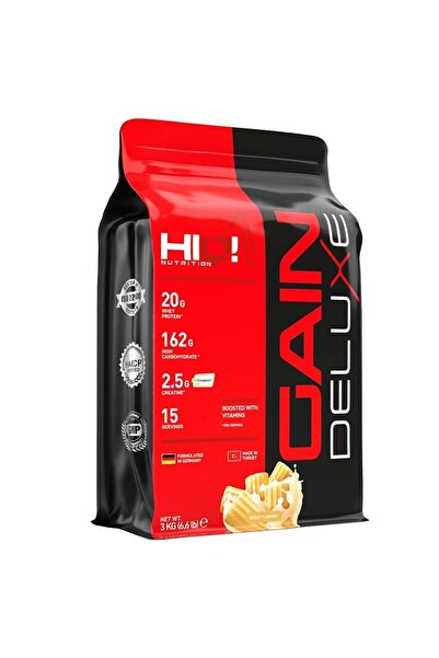 HIQ NUTRITION Hıq Gaın Deluxe 3 Kg BISCUIT FLAVORED