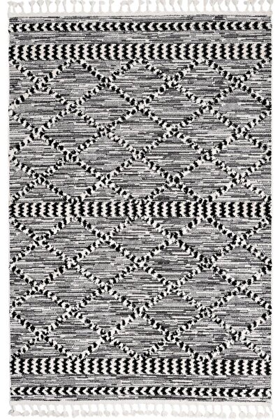 Dolce Vita Halı Sumatra 356 Zebra Bohem Salon-oturma Odası Halısı Iskandinav ...