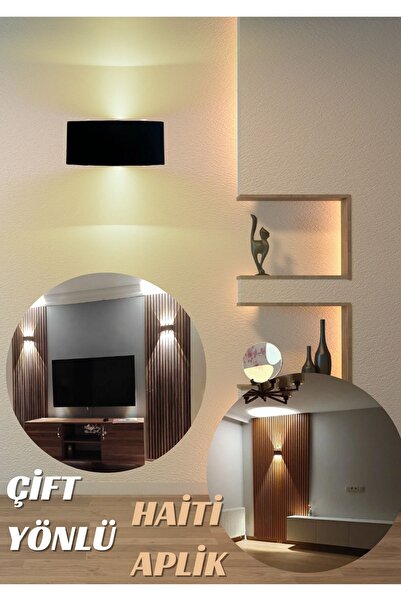 Voxify 10W Çift Yönlü İç Mekan Lambader, Günışığı Renk Aydınlatma, Kolay Montaj